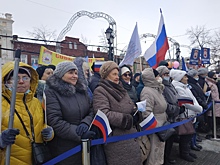 Челябинск вместе со всей Россией в седьмой раз встретил «Крымскую Весну»