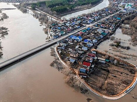 В РФ число подтопленных паводком домов сократилось