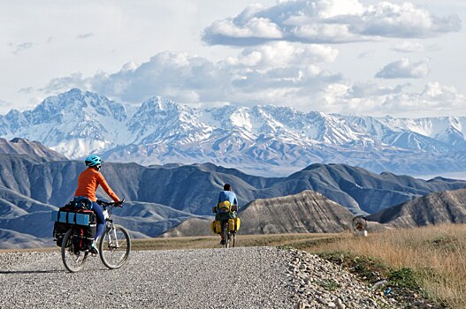 Сибиряки проехали на велосипедах 750 километров по горам Киргизии