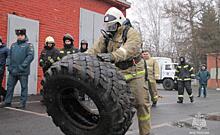 Впервые в Курской области прошли соревнования «Пожарный Олимп»