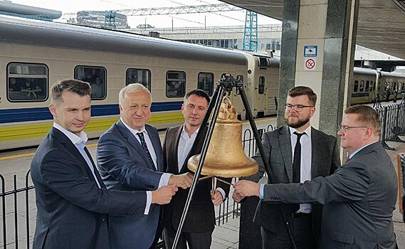 Поезд "четырёх столиц" связал Киев с Ригой