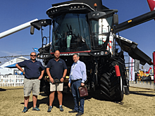 Российская сельскохозяйственная техника на выставке в ЮАР