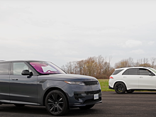 Видео: премиальные кроссоверы Mercedes-AMG и Range Rover свели в дрэг-рейсинге