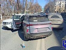 В Самаре виновница тройного ДТП госпитализирована