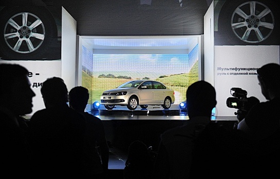 Продажи Volkswagen в России упали на 37%
