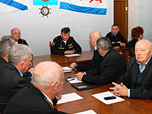 Командующий Балтийским флотом вице-адмирал Владимир Воробьёв встретился с активистами ветеранской организации БФ