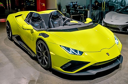 Lamborghini Huracan Evo превратили в экстремальный суперкар без лобового стекла