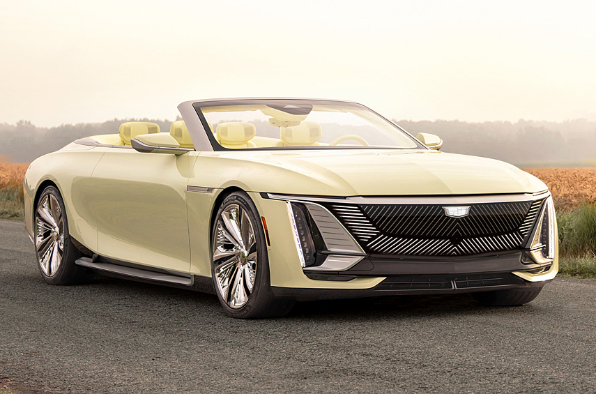 Cadillac Sollei. Американская фирма продемонстрировала концепт «батарейного» кабриолета. Он создан на основе серийного Celestiq и показывает неограниченные возможности индивидуализации.