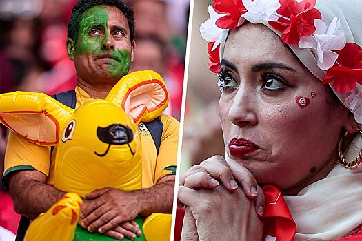 Видео: фанаты в Австралии празднуют победу над Тунисом