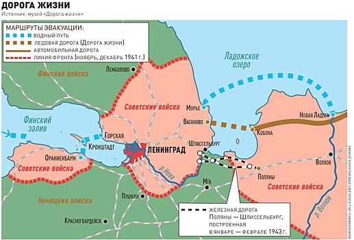 В Ленобласти обновят мемориальный комплекс "Дорога жизни"