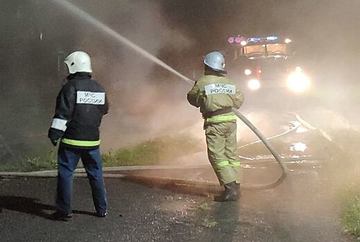 В Сортавальском районе произошел серьезный пожар – горел многоквартирный дом