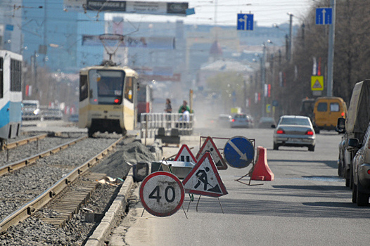 В центре Москвы столкнулись два трамвая