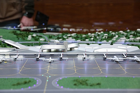 Аэропорт Сочи после реконструкции сможет принять 20 млн пассажиров в год