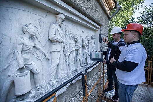 Новосибирские архитекторы сохранят для новой школы уникальный барельеф