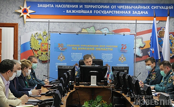 В Курской области обсуждается вопрос снятия особого противопожарного режима