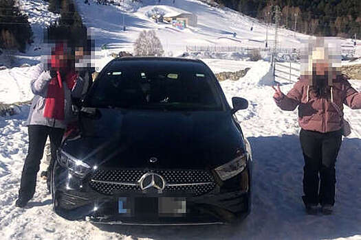 Три туристки оказались на лыжной трассе, следовав указаниям навигатора