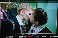 Бровина и Милохин поцеловались на съемочной площадке "Классной Кати"