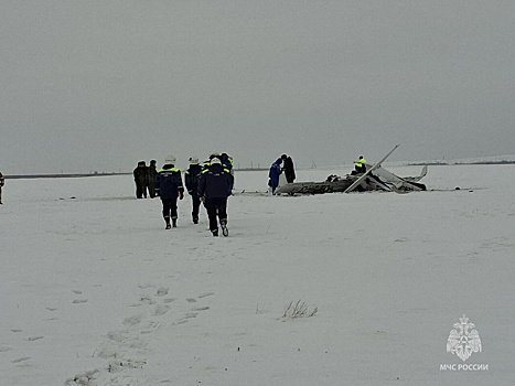 Названы основные версии крушения учебного самолета с курсантами в Оренбуржье