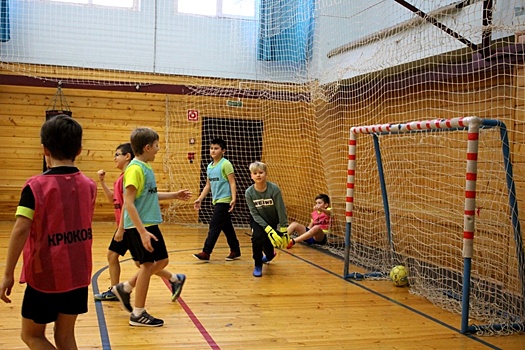 В Крюково провели ряд игр по мини-футболу в разных возрастных группах