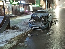 Ночью на Первомайском проспекте в Рязани произошло серьёзное ДТП