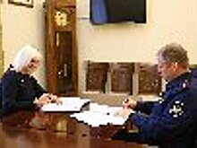 Начальник УФСИН России по Калининградской области Дмитрий Пестов и врио Уполномоченного по защите прав предпринимателей в регионе Олеся Белая подписали соглашение о сотрудничестве