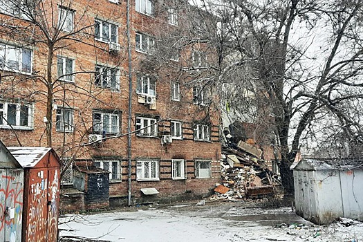 После обрушения дома в Ростове возбуждено уголовное дело