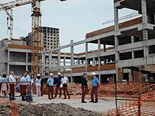 Строительство школы на Плевицкой выходит в нормальный режим