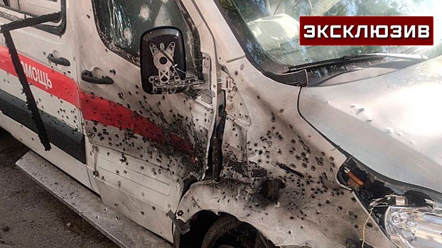 Два человека пострадали в результате обстрела скорой в Херсонской области