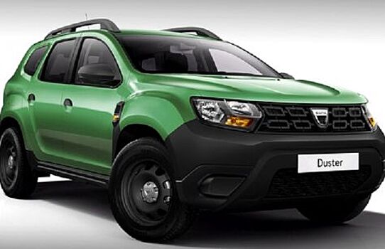 Представлены фотографии базовой комплектации Renault Duster