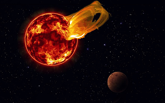 Вспышка могла уничтожить жизнь на ближайшей экзопланете