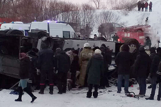 В Забайкалье объявлен траур в связи со смертельным ДТП с автобусом