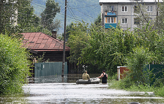 Четыре региона Сибири могут оказаться в зоне паводка в начале августа