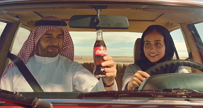 Coca-Cola приветствует женщин-водителей Саудовской Аравии в новом рекламном ролике