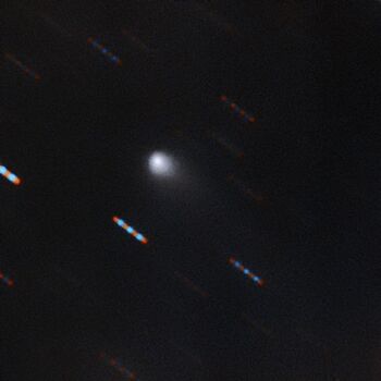 На комете из межзвездного пространства впервые идентифицирована молекула газа