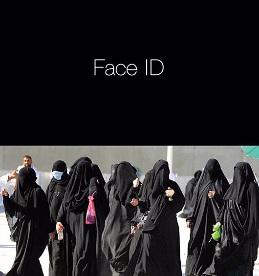 Еще одна шутка про Face ID