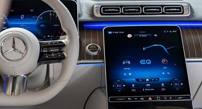 Mercedes продает гибрид Mercedes S580 eL в Британии за 10 млн рублей