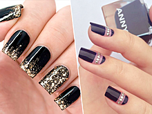 Самые стильные ногти: 30 неожиданных идей для черного маникюра