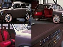 Одесские специалисты обтянули кожей салон и кузов «Запорожца»