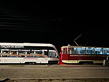 При столкновении трамваев в Красноярске пострадали четыре пассажира