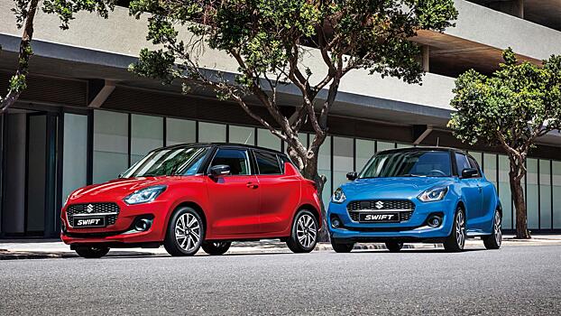 Suzuki Swift теперь будет только гибридным