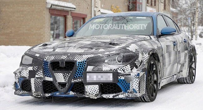 Первый электрический Maserati замечен на тестах