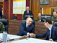 Владимир Путин прервал новогодние праздники и посетил Дамаск