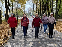 Вологжан приглашают на занятия по скандинавской ходьбе