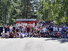 В Красноярском крае сотрудники полиции и общественники провели встречи с детьми в летних лагерях