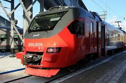 В Красноярске на маршруты городской электрички выйдут новые поезда