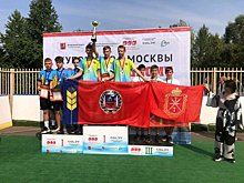 Жители Михайлово-Ярцевского стали призерами на Кубке мэра по городошному спорту