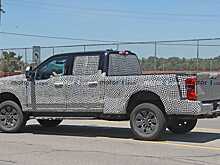 Ford Super Duty Lariat замечен на тестах в легком камуфляже