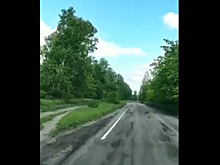 Подрядчик объяснил разметку на грунтовой дороге под Саратовом «настройкой оборудования»