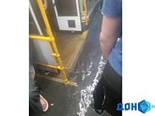Это конденсат: ростовчан удивили автобусы с дождевой водой в салоне