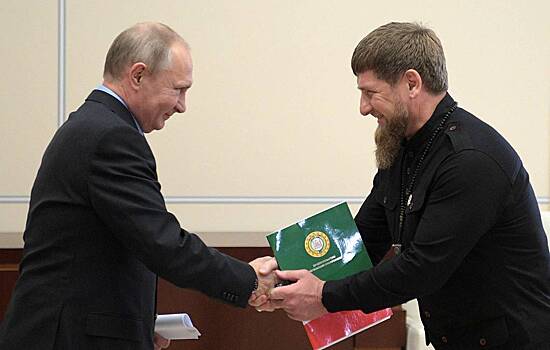 Путин предложил Кадырову снова баллотироваться на пост главы Чечни